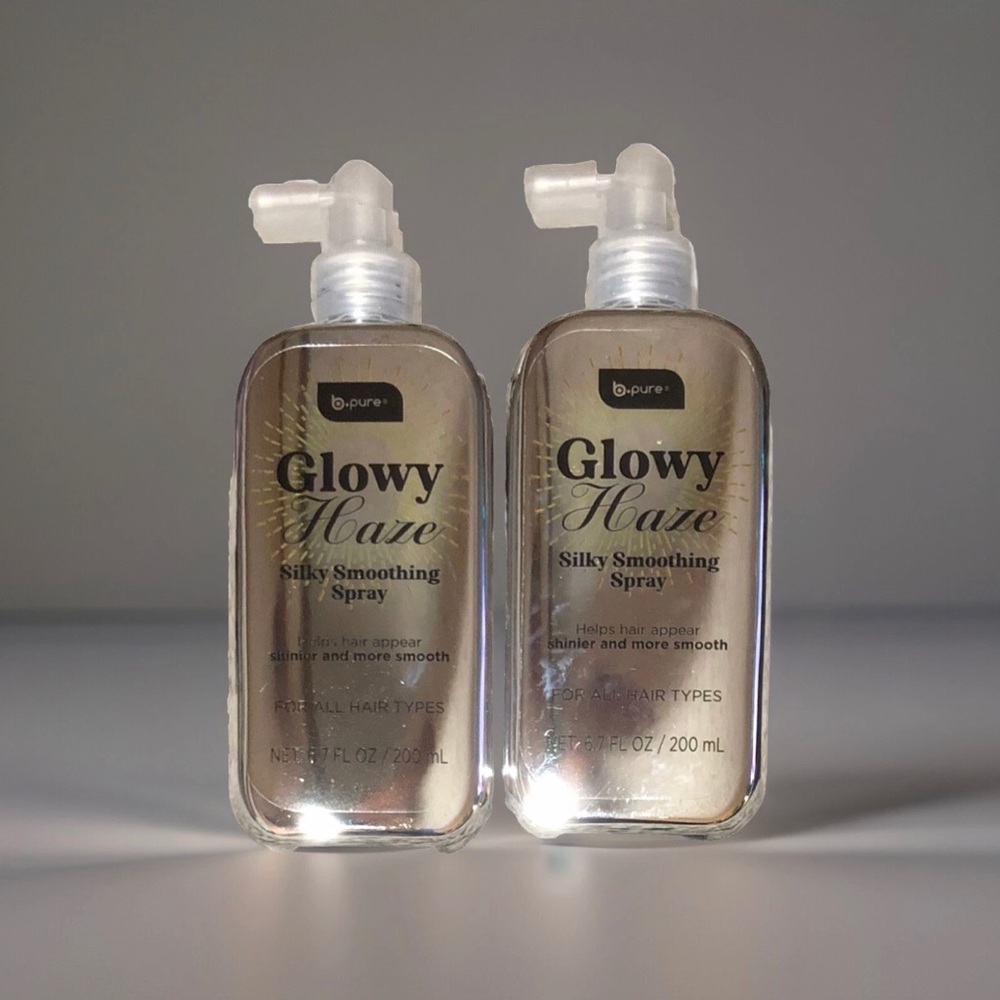 B•Pure Glowy Haze Hair Silky Smoothing Spray BPure (Set of 2).
